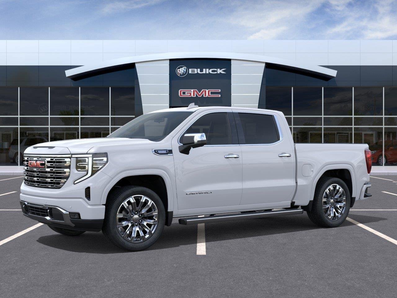 New 2026 Glacier White Tricoat GMC Denali image 2