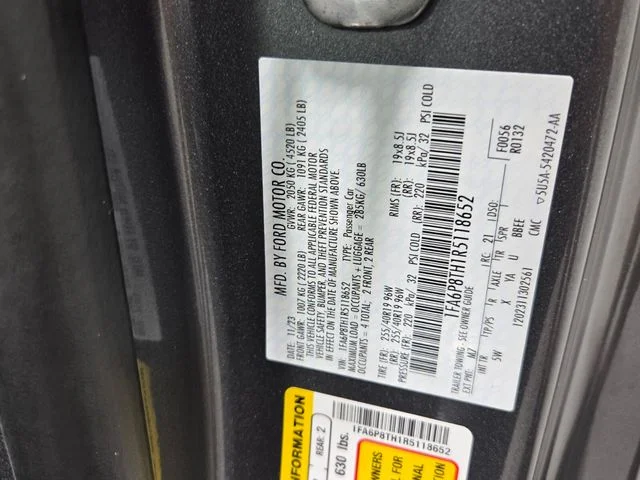 Used 2024 Gray Ford EcoBoost Premium image 15