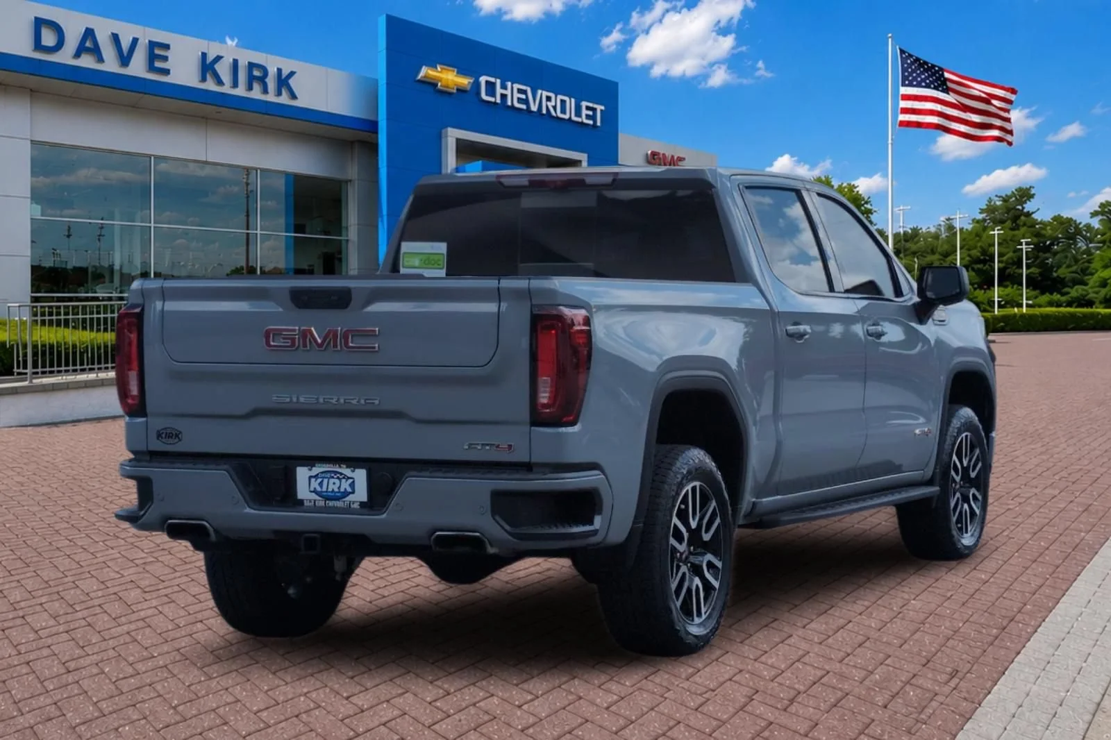 Used 2025 Thunderstorm Gray GMC AT4 image 3
