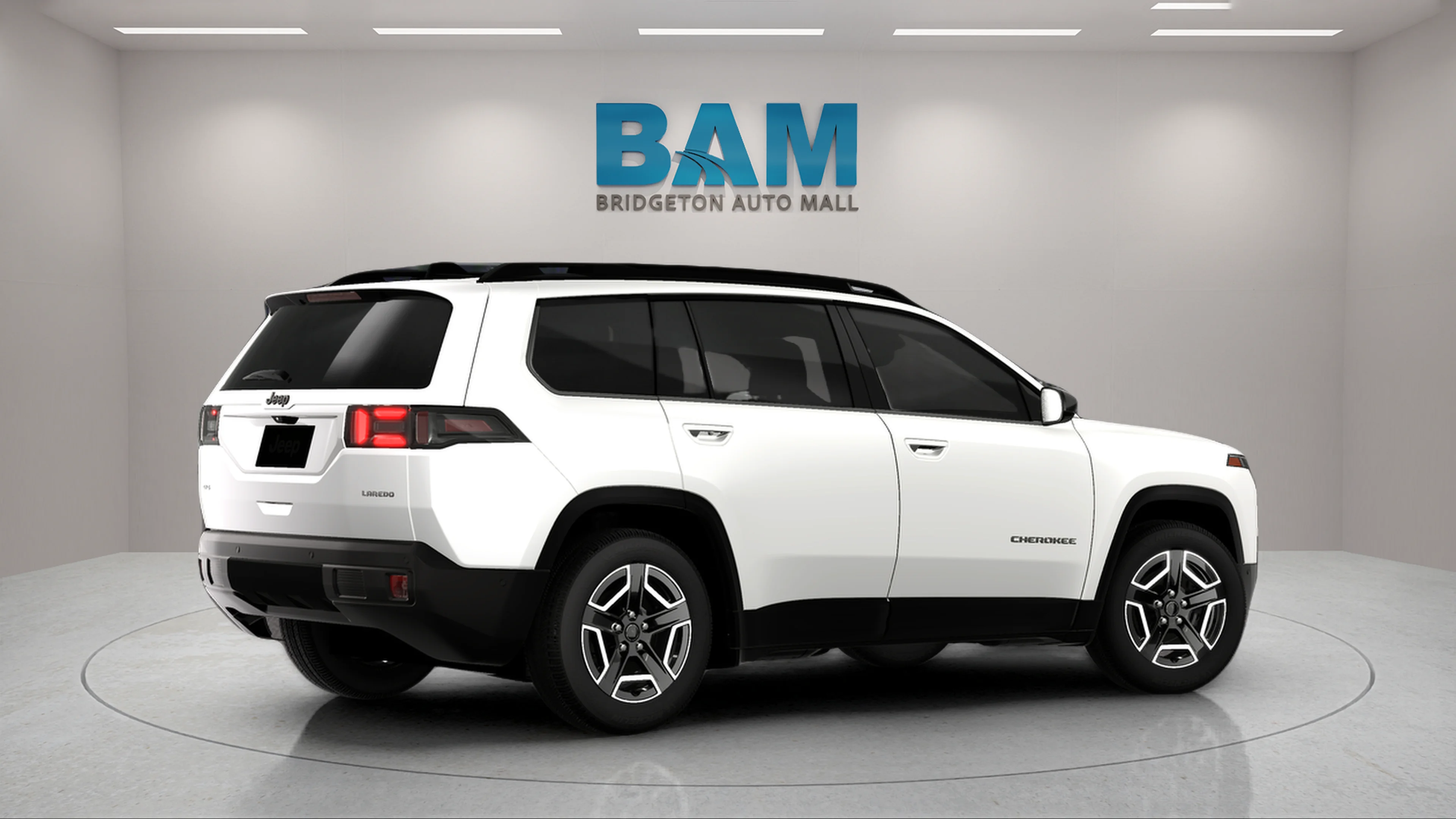 New 2026 Bright White Clear-Coat Exterior Paint Jeep Laredo image 5