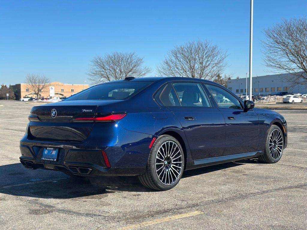 New 2026 Tanzanite Blue II Metallic BMW 760i xDrive image 7