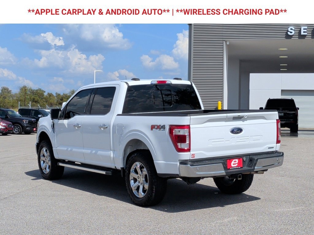 Used 2023 Oxford White Ford Lariat image 6