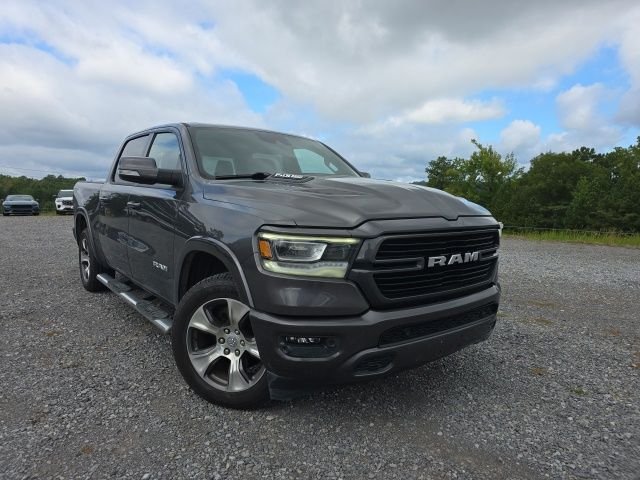Used 2021 Granite Crystal Clearcoat Metallic Ram Laramie image 1