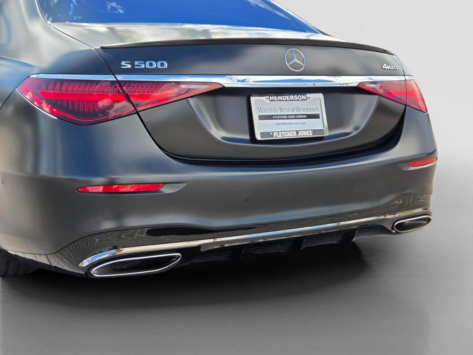 Used 2023 MANUFAKTUR Night Black Magno Mercedes-Benz S 500 image 4