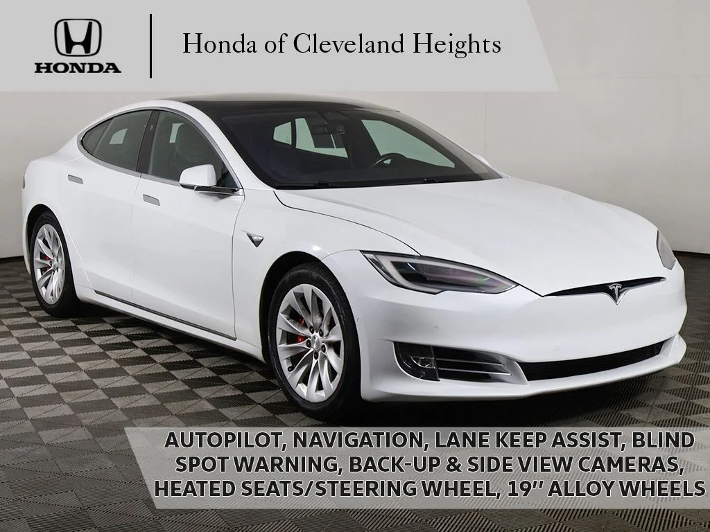 Used 2019 Pearl White Multi-Coat Tesla Performance image 1