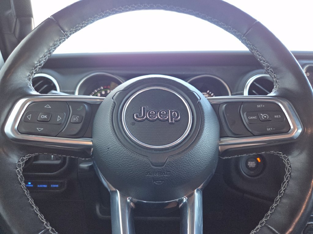 Used 2023 White Jeep Sahara 4xe image 22