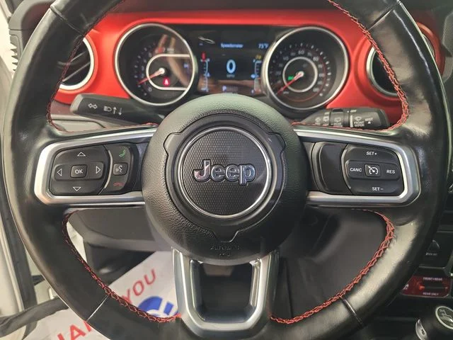 Used 2021 Bright White Clearcoat Jeep Unlimited Rubicon image 29