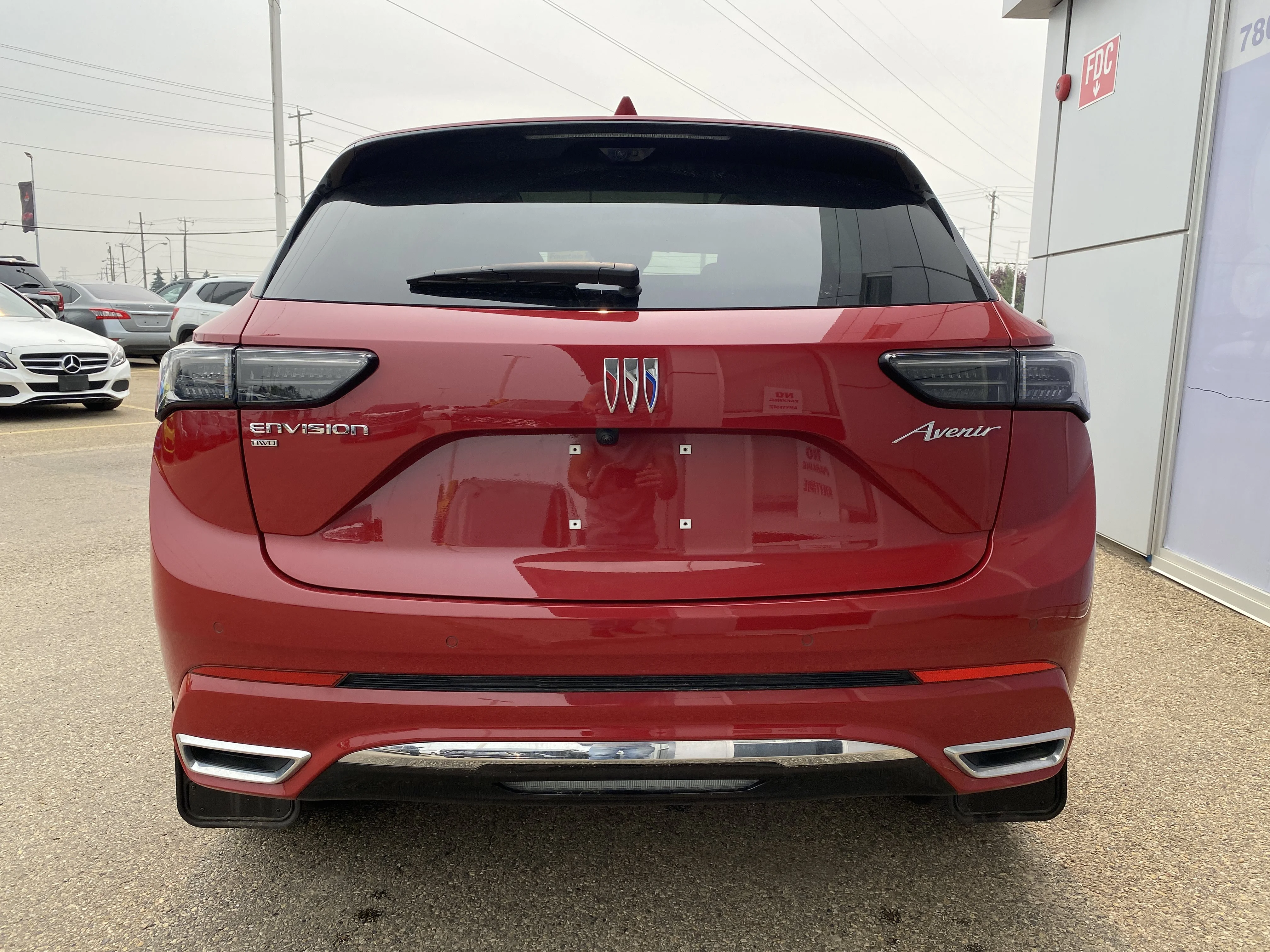 Certified Used 2025 Red Buick Avenir AWD image 4