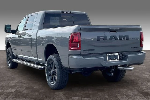 New 2026 Ceramic Gray Clear-Coat Exterior Paint RAM Laramie image 3