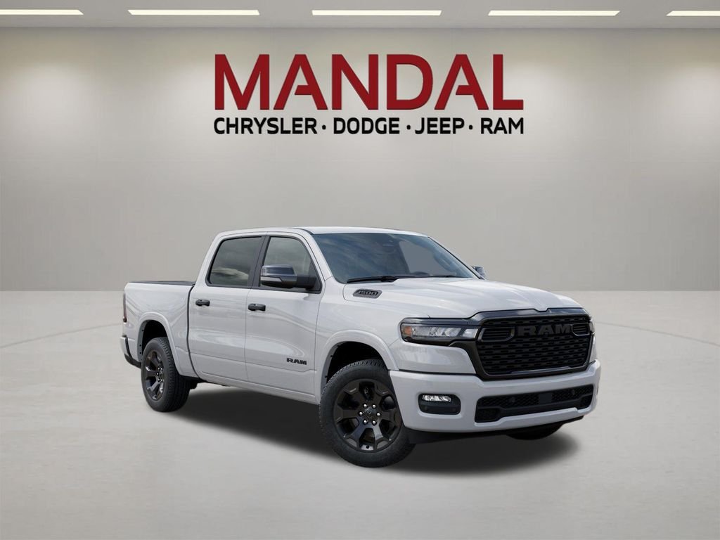 New 2026 Bright White Clear-Coat Exterior Paint RAM Big Horn/Lone Star image 5