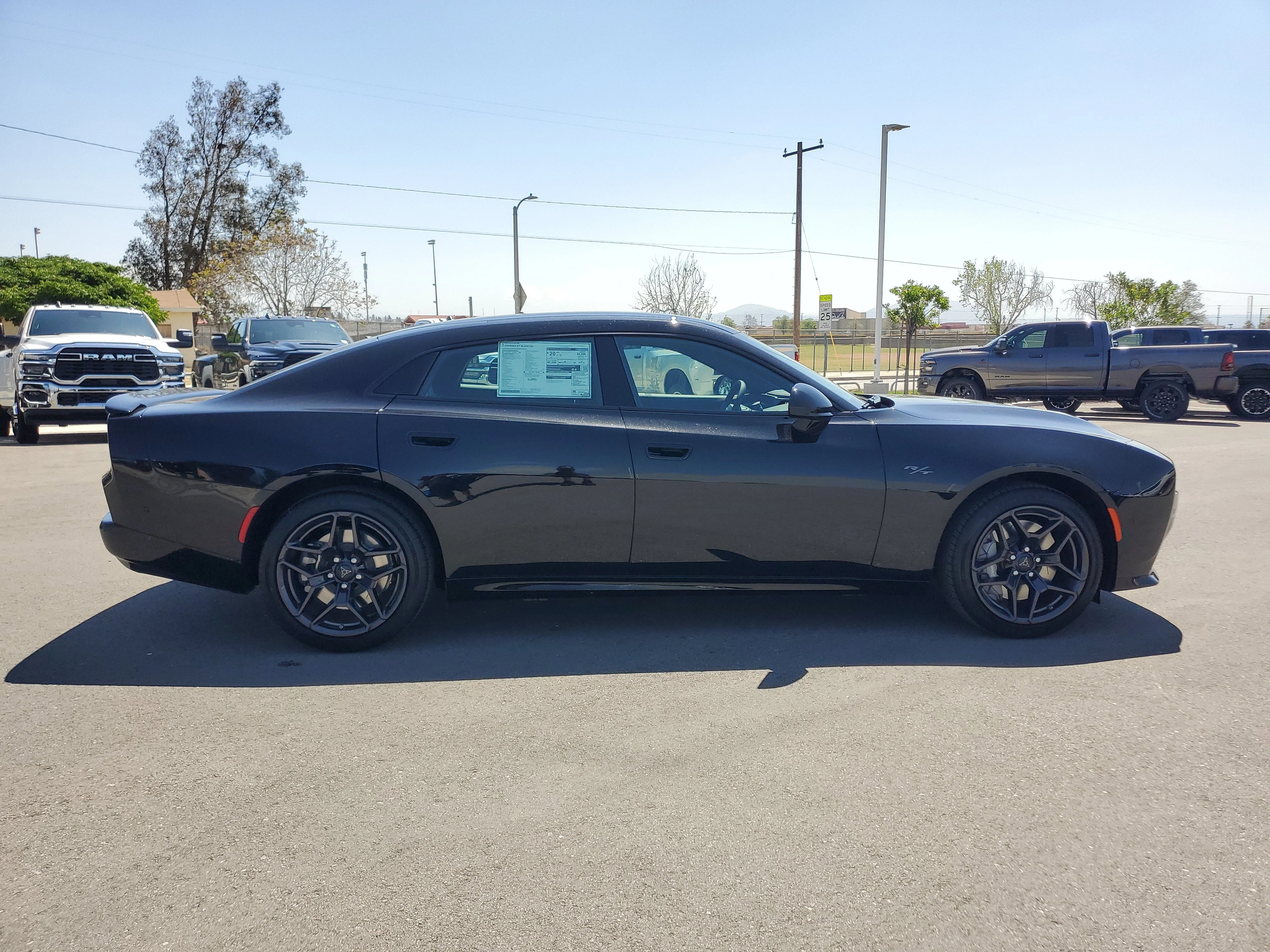 New 2026 Diamond Black Crystal Pearlcoat Dodge R/T image 7