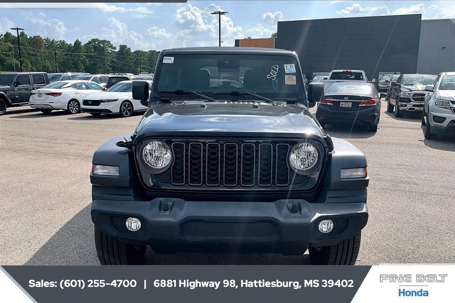 Used 2024 Black Clearcoat Jeep Sport S image 5