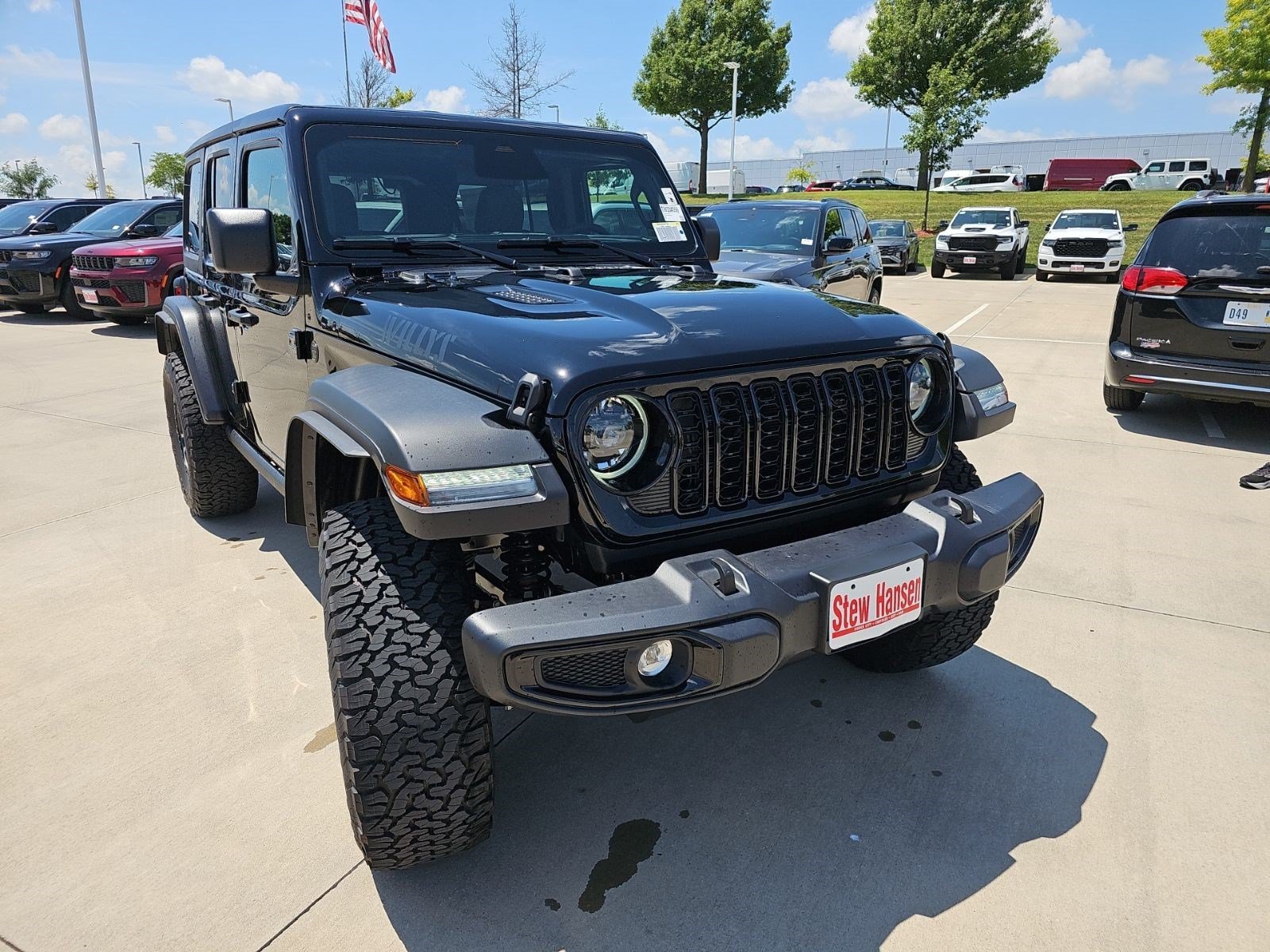 New 2026 Black Clearcoat Jeep Willys image 7