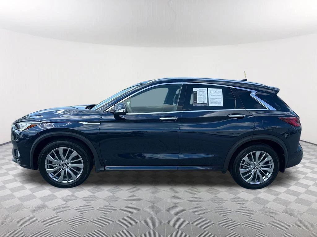 Certified Used 2024 Blue INFINITI LUXE image 8