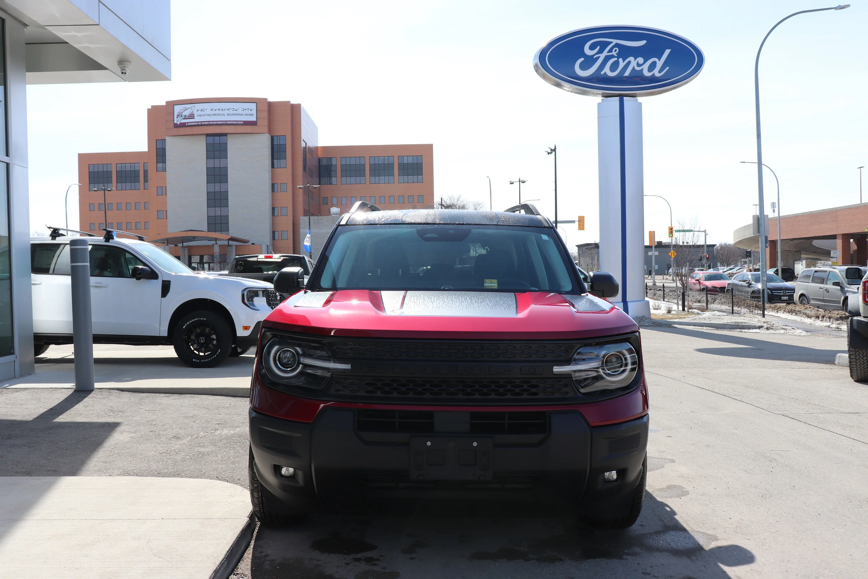 New 2026 RUBY RED METALLIC TC Ford Big Bend image 2