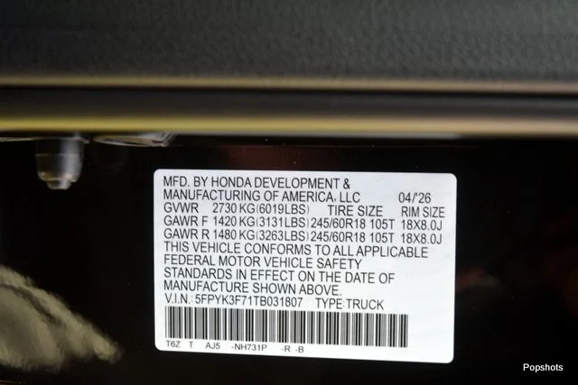 2026 Honda Ridgeline TrailSport - Photo 20