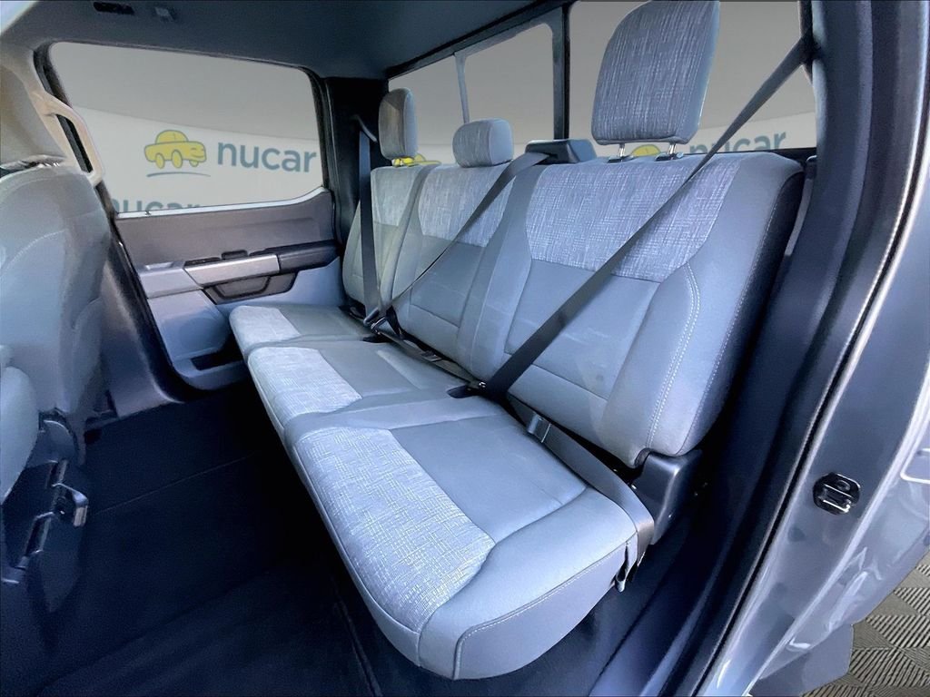 Used 2023 Carbonized Gray Metallic Ford XLT FX4 CrewCab image 15