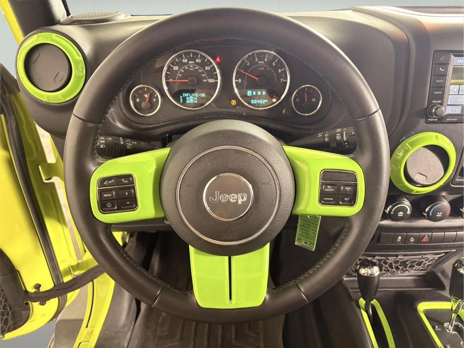 Used 2016 Hypergreen Clearcoat Jeep Sport image 26
