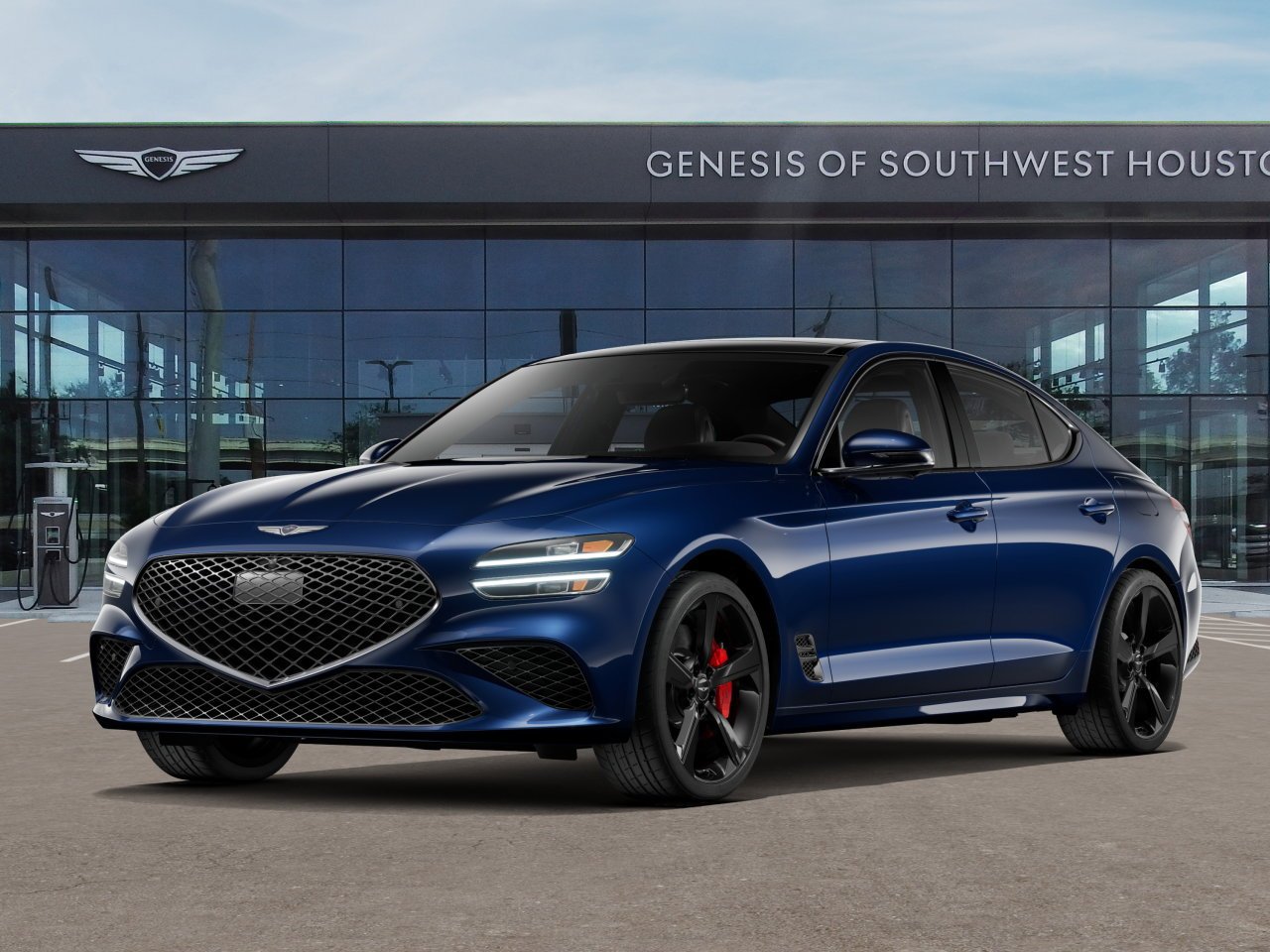New 2026 Capri Blue Genesis 3.3T SPORT PRESTIGE image 1