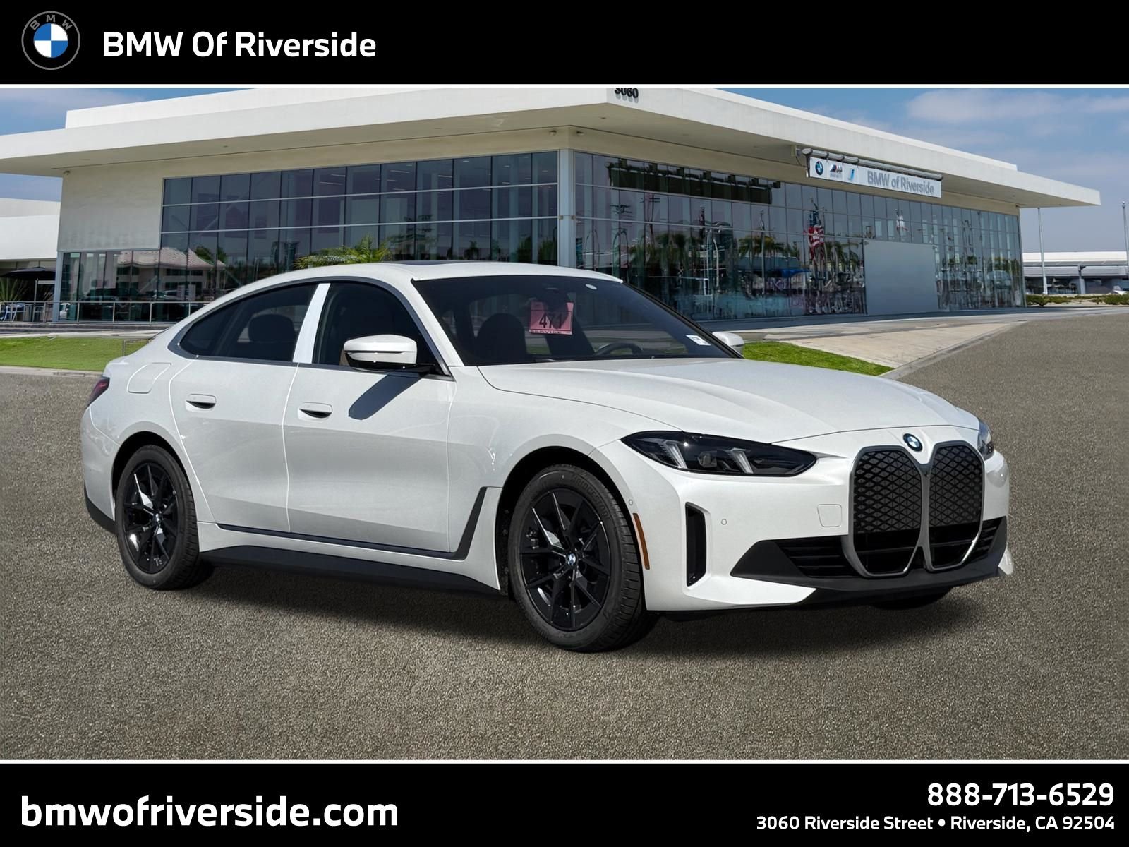 New 2026 Mineral White Metallic BMW eDrive40 image 1