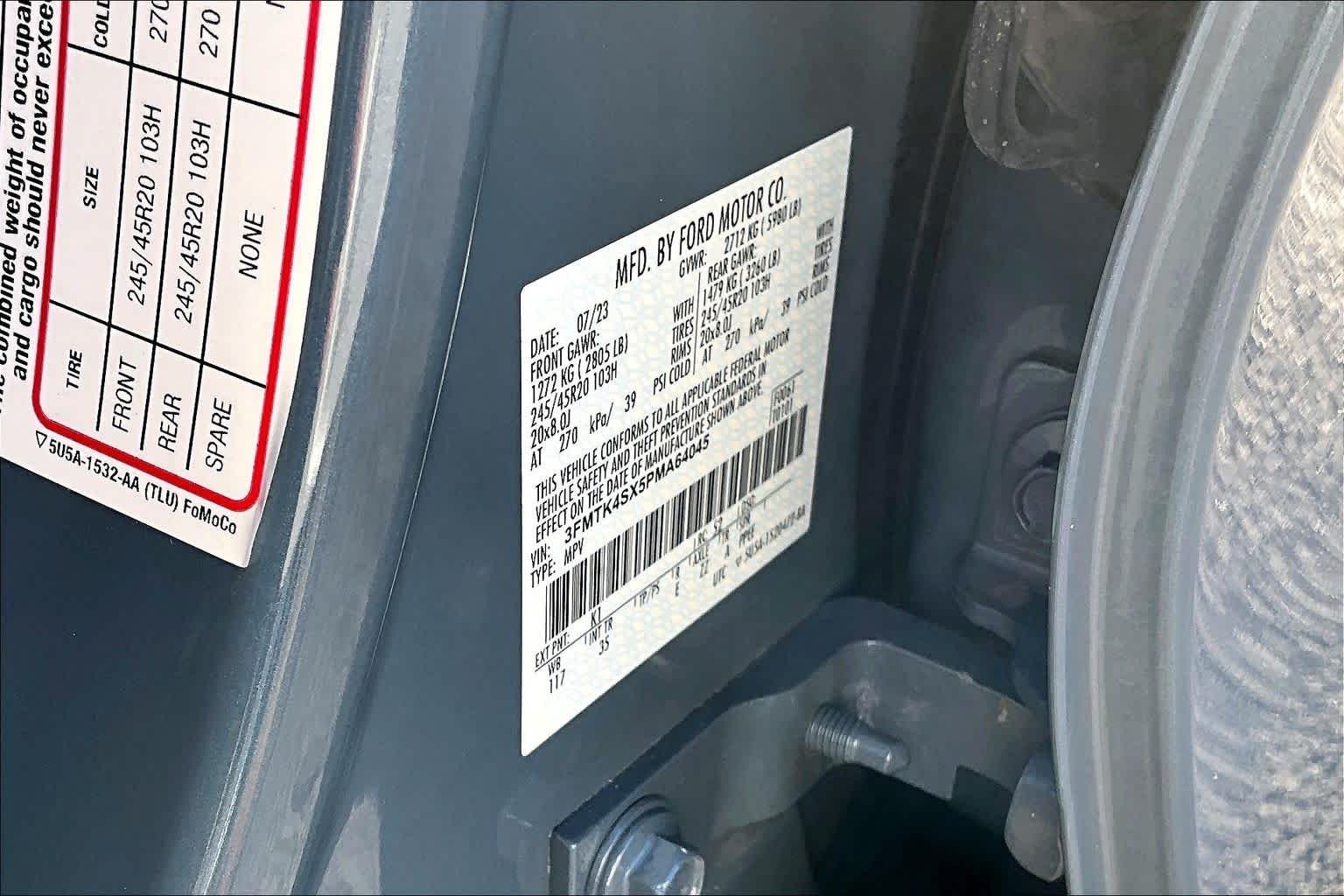 Certified Used 2023 Vapor Blue Metallic Ford GT image 33