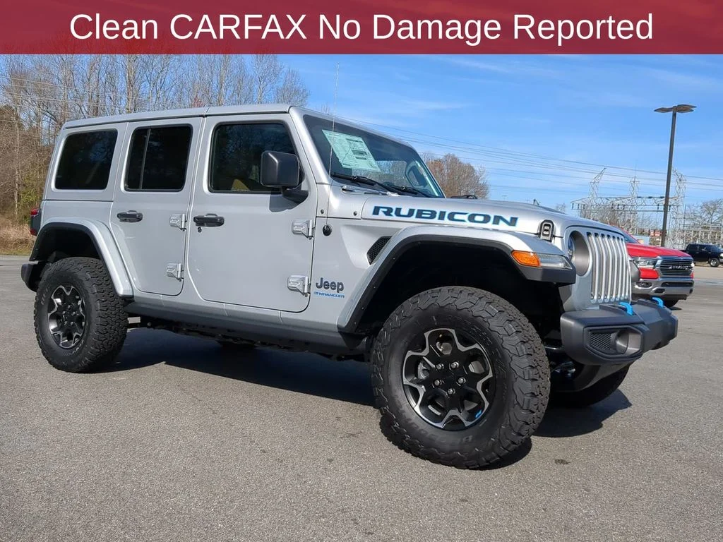 New 2023 Silver Zynith Clear-Coat Exterior Paint Jeep Rubicon 4xe image 3