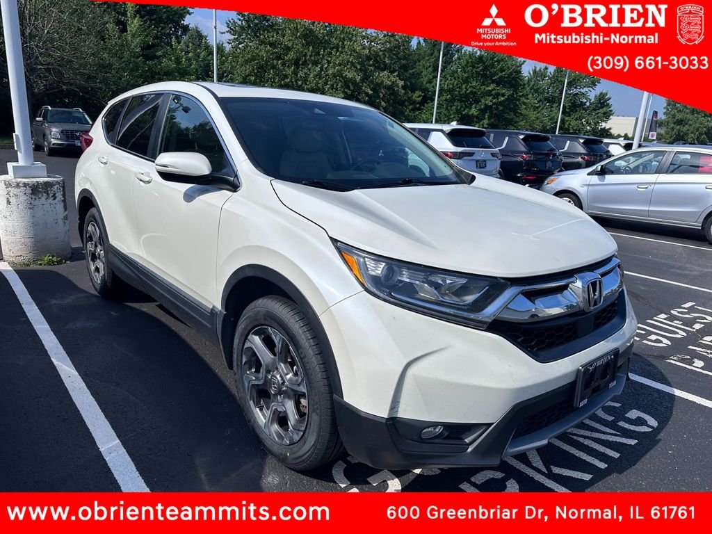 Used 2018 White Diamond Pearl Honda EX-L image 1