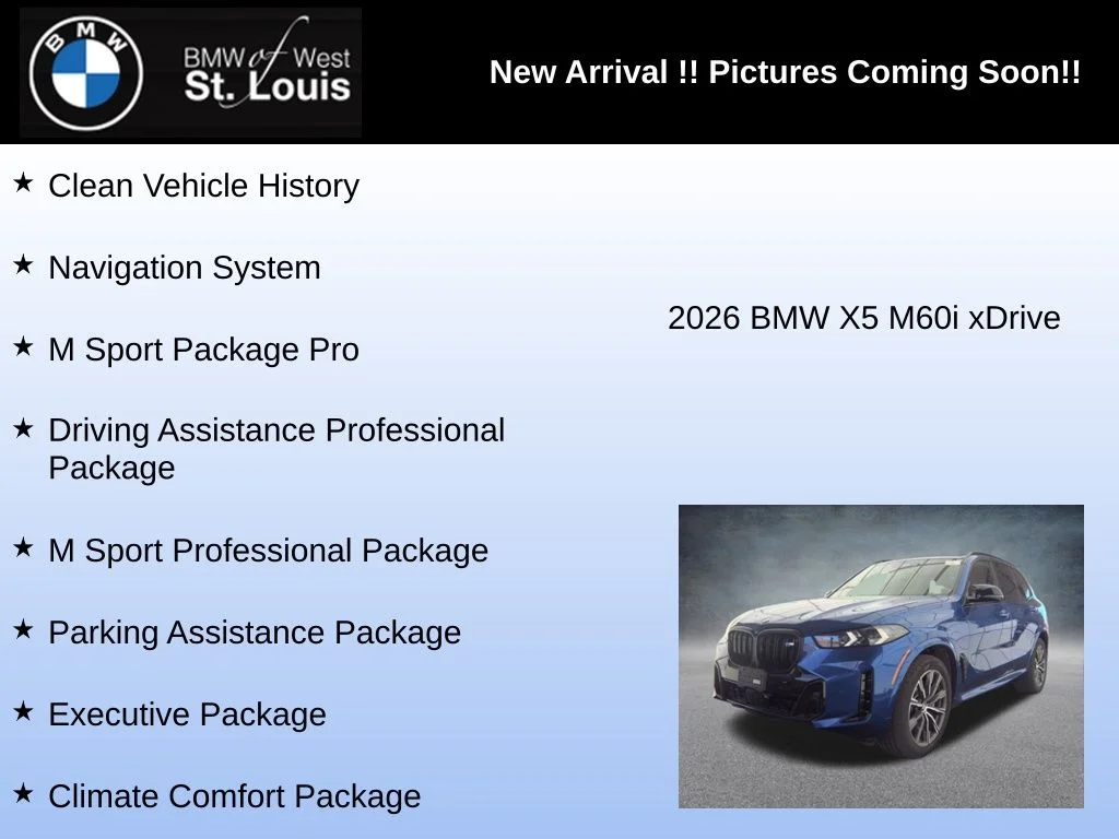 Used 2026 Blue BMW M60i image 5