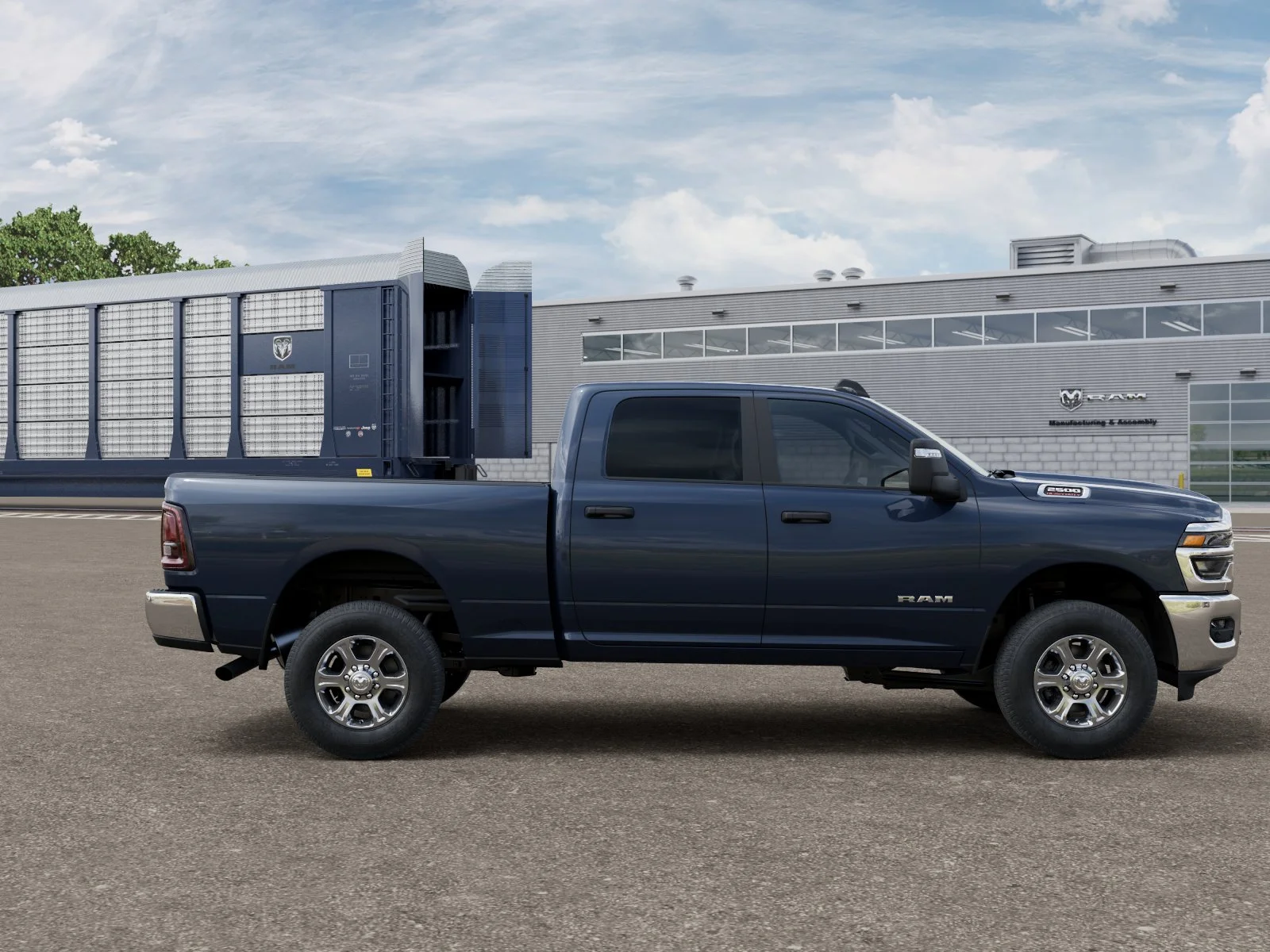 New 2026 Forged Blue Metallic RAM Big Horn image 12