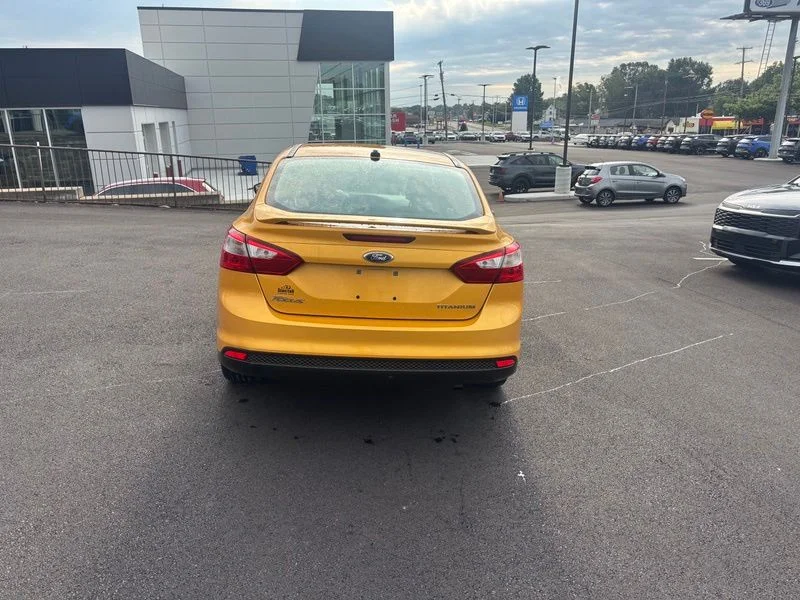 Used 2012 Yellow Ford Titanium image 7
