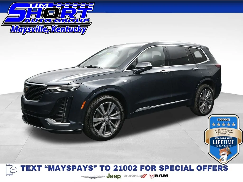 Used 2020 Gray Cadillac Premium Luxury image 1