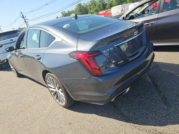 Used 2022 Gray Cadillac Premium Luxury image 3