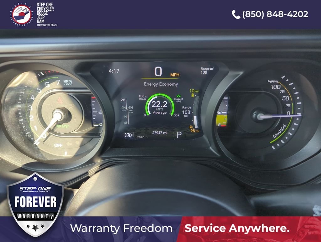Used 2024 Silver Jeep High Altitude 4xe image 33