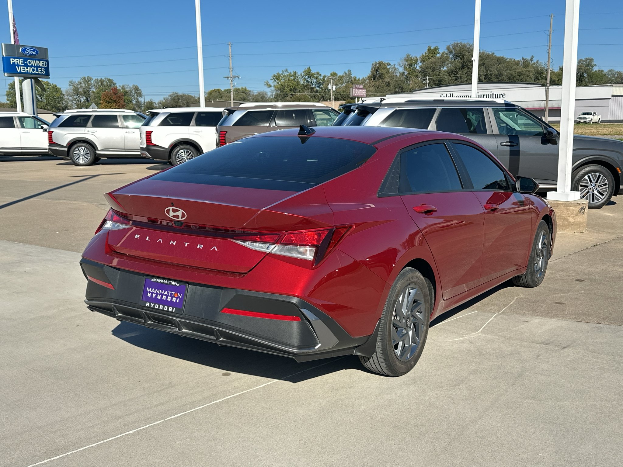 Used 2024 Ultimate Red Hyundai SEL image 10