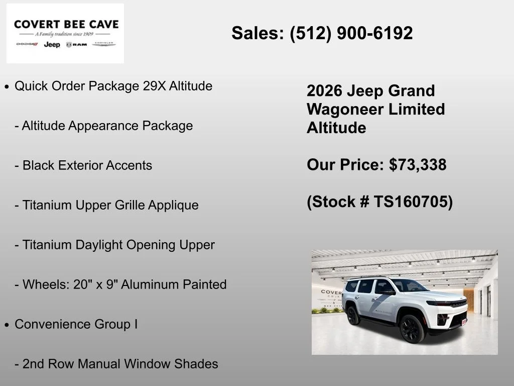 New 2026 Bright White Clear-Coat Exterior Paint Jeep Limited image 7