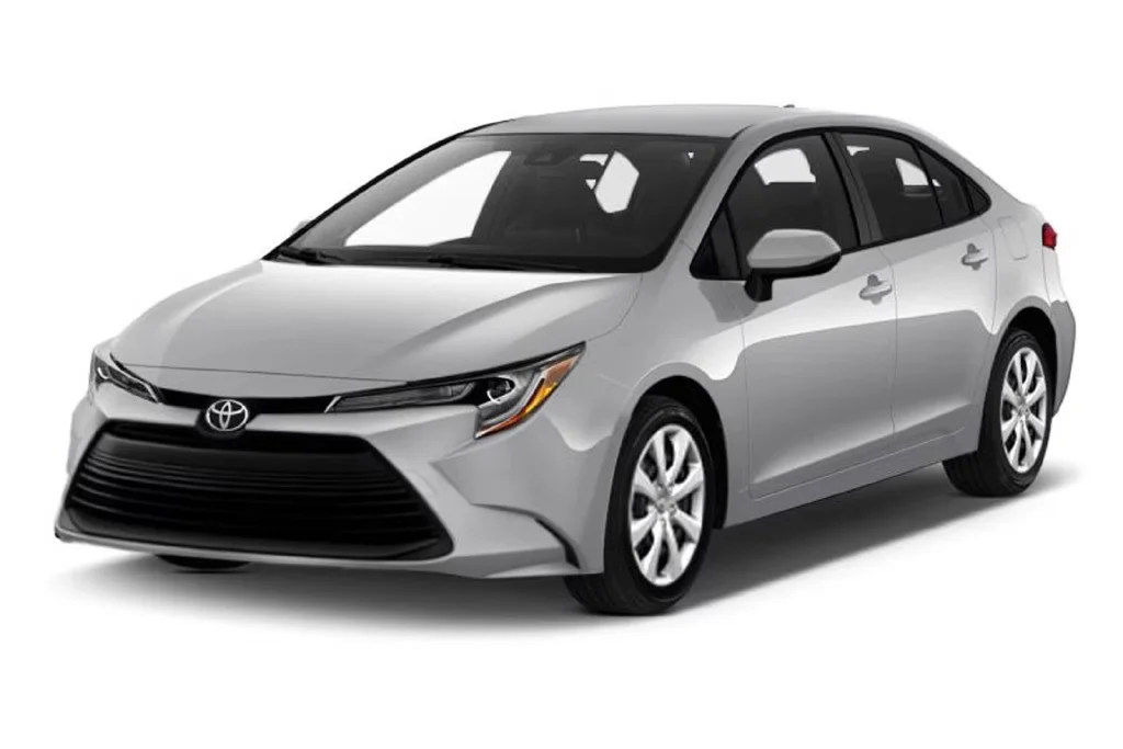 Used 2023 Classic Silver Metallic Toyota LE image 1