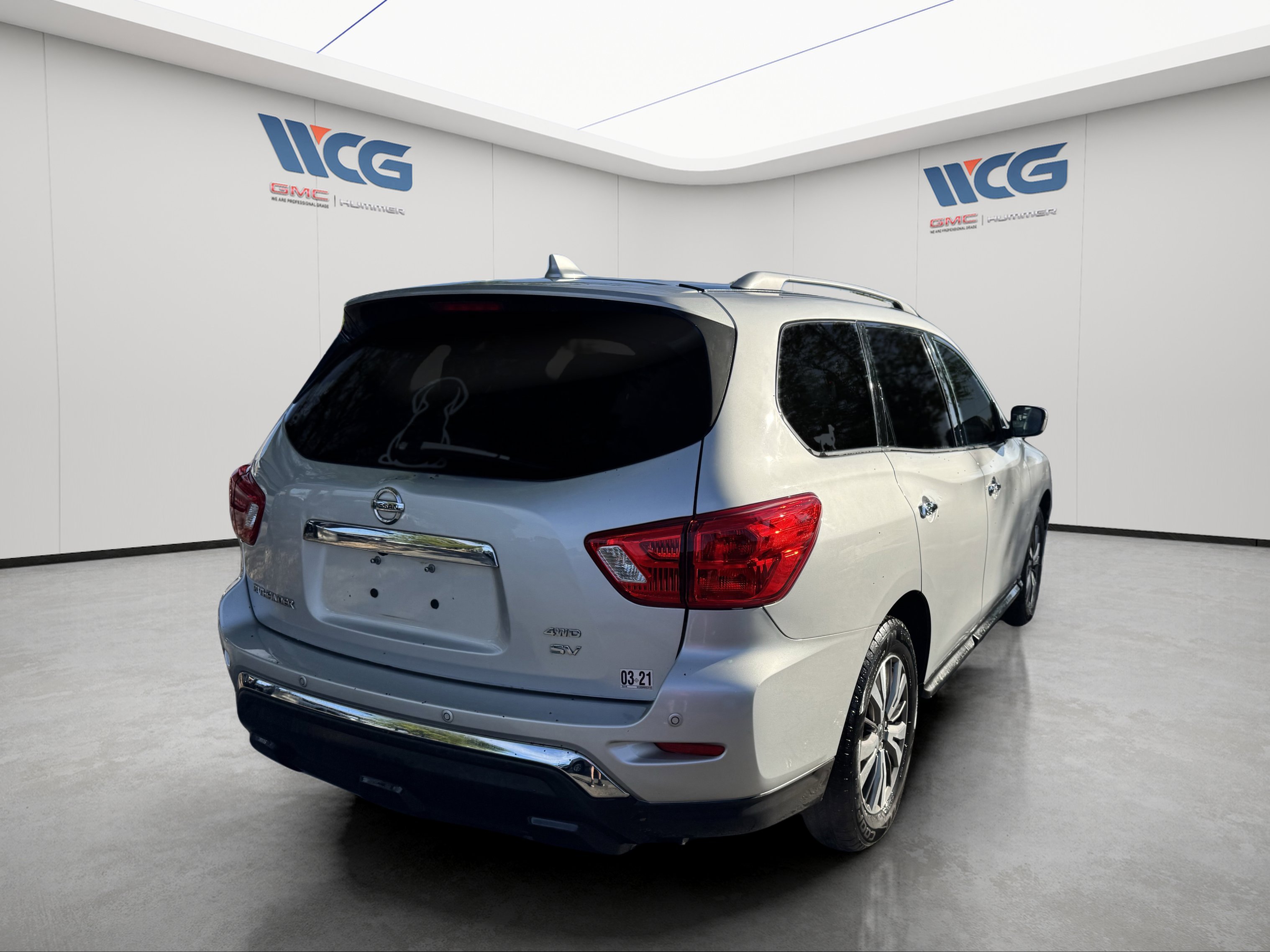 Used 2019 Brilliant Silver Metallic Nissan SV image 4