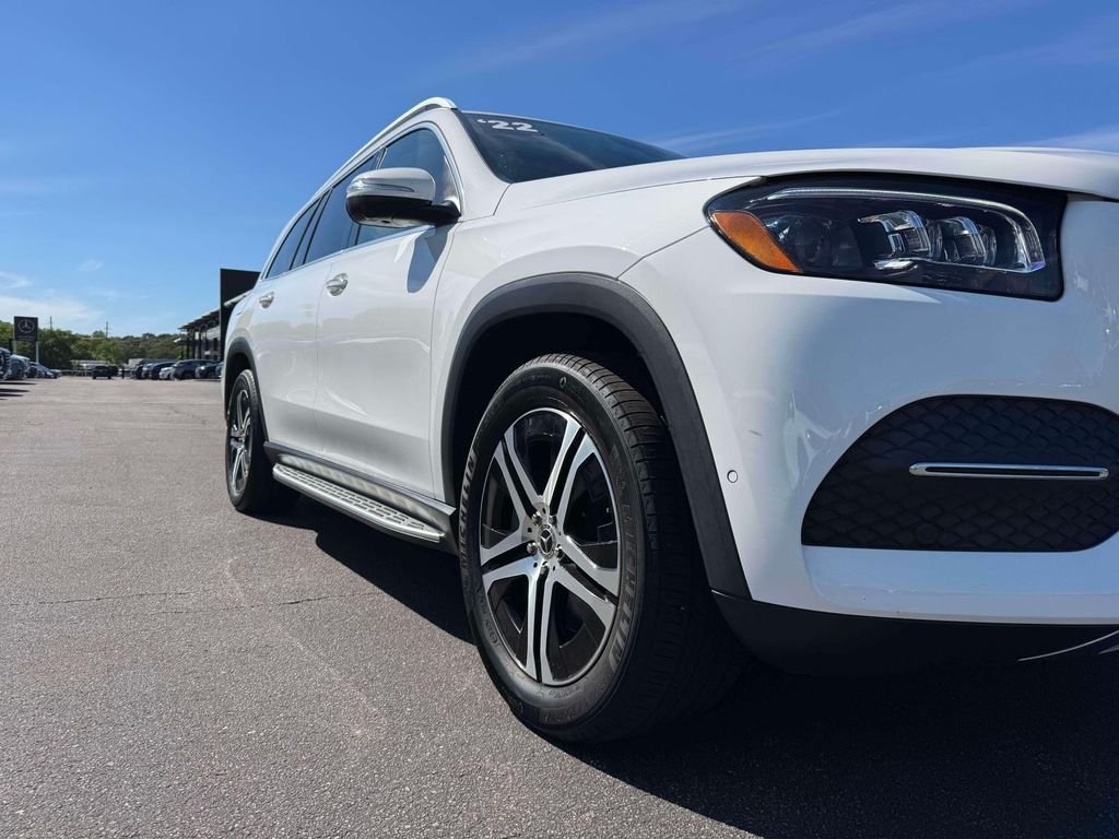 Certified Used 2022 Polar White Mercedes-Benz GLS 450 image 13
