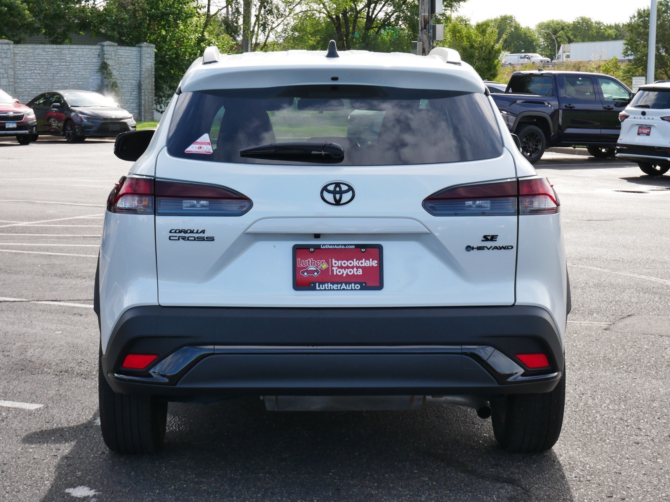 Certified Used 2026 Wind Chill Pearl Toyota Hybrid SE image 6