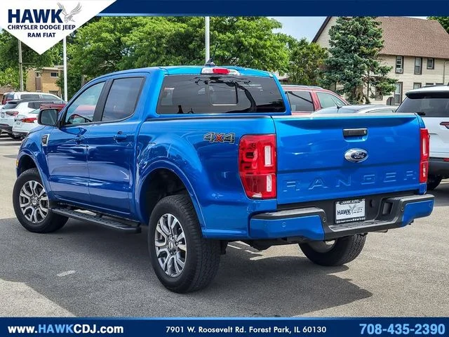 Used 2021 Blue Ford Lariat image 8
