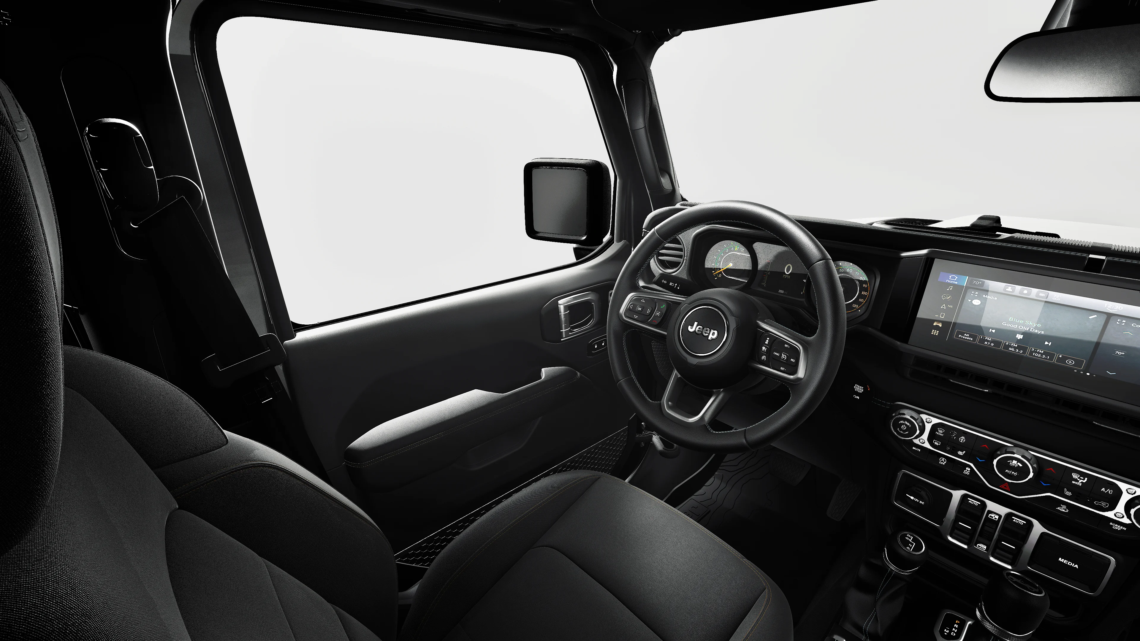 New 2027 Black Clear-Coat Paint Jeep Sahara image 8