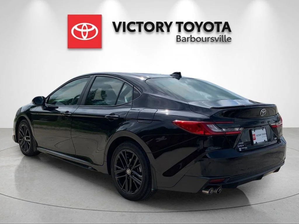 Used 2025 Black Toyota SE image 3