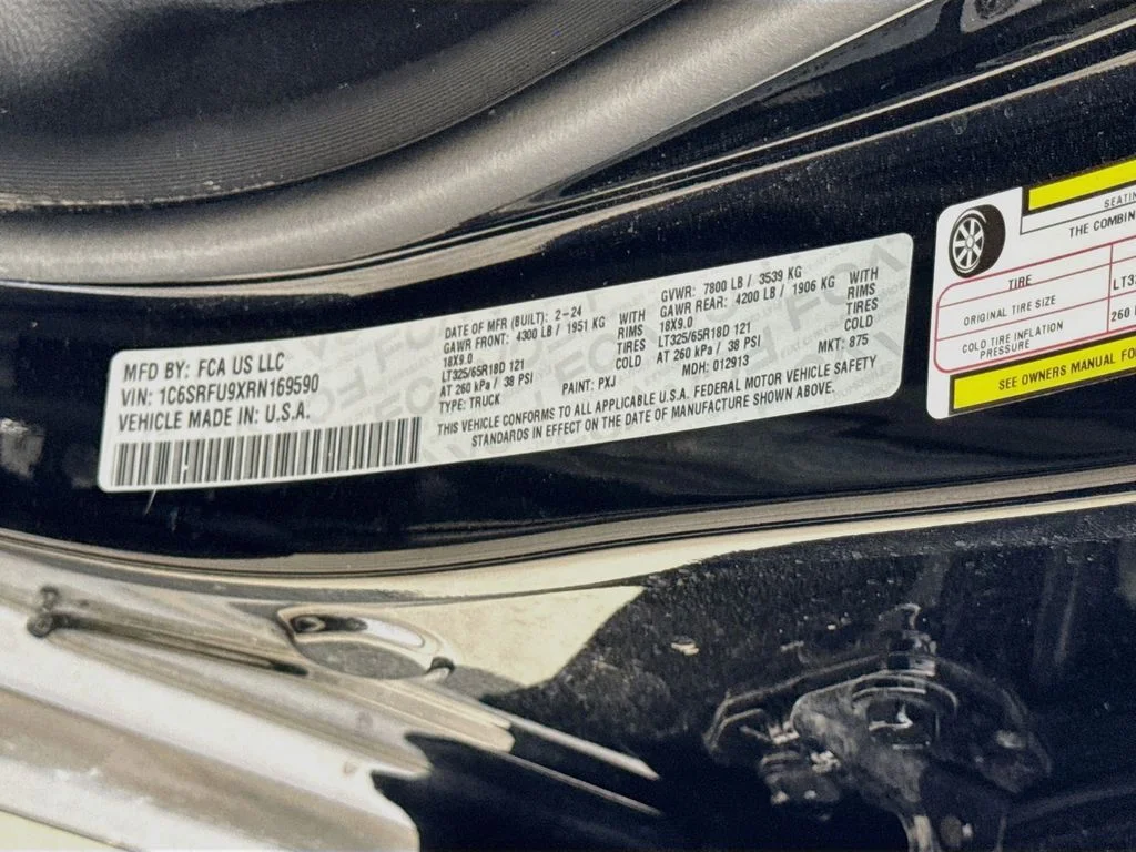 Used 2024 Black Ram TRX image 33