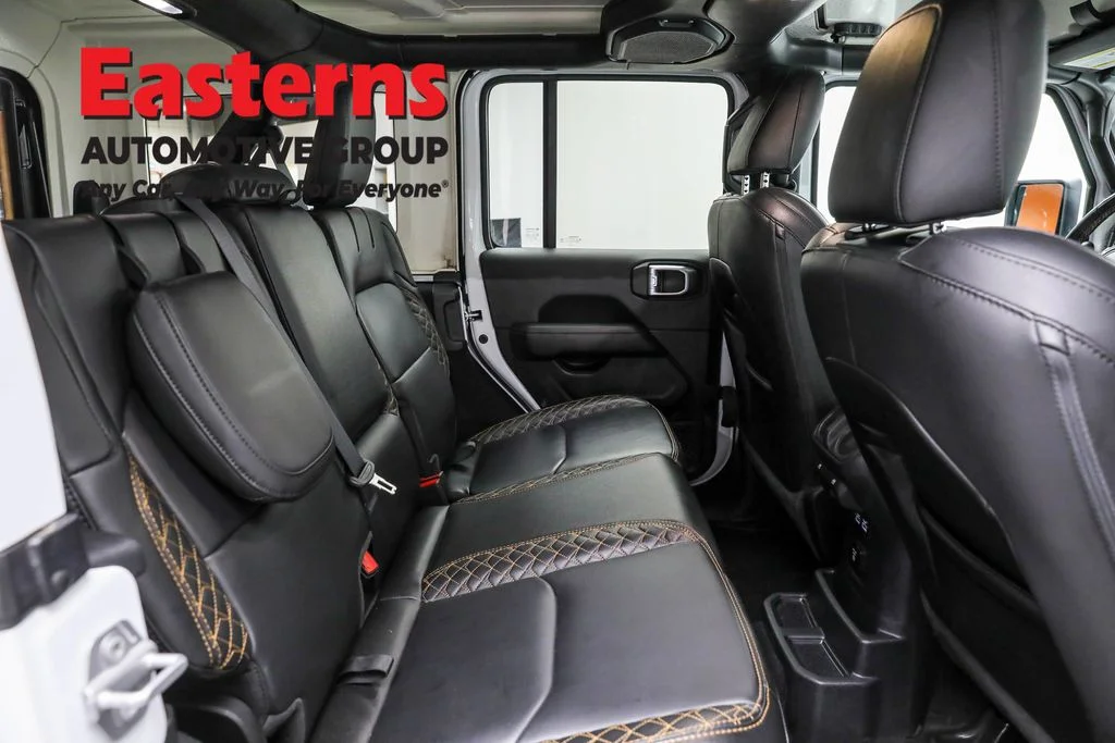 Used 2021 White Jeep Unlimited Sahara High Altitude 4xe image 24