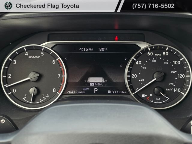 Used 2026 Super Black Nissan SV image 11