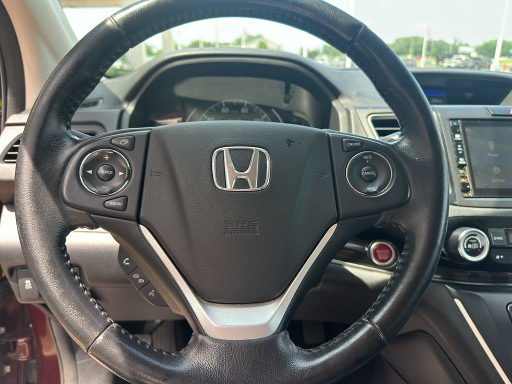 Used 2015 Basque Red Pearl II Honda EX-L image 13