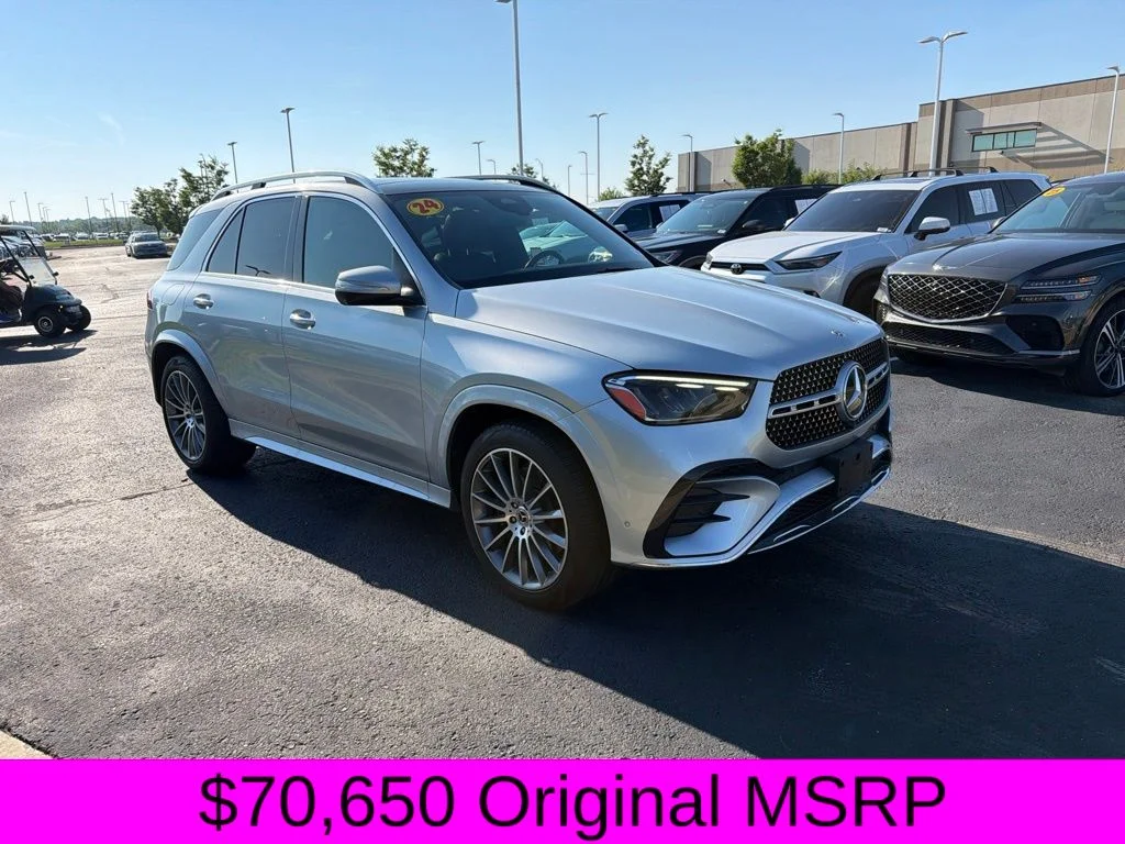 Used 2024 Silver Mercedes-Benz GLE 450 image 1