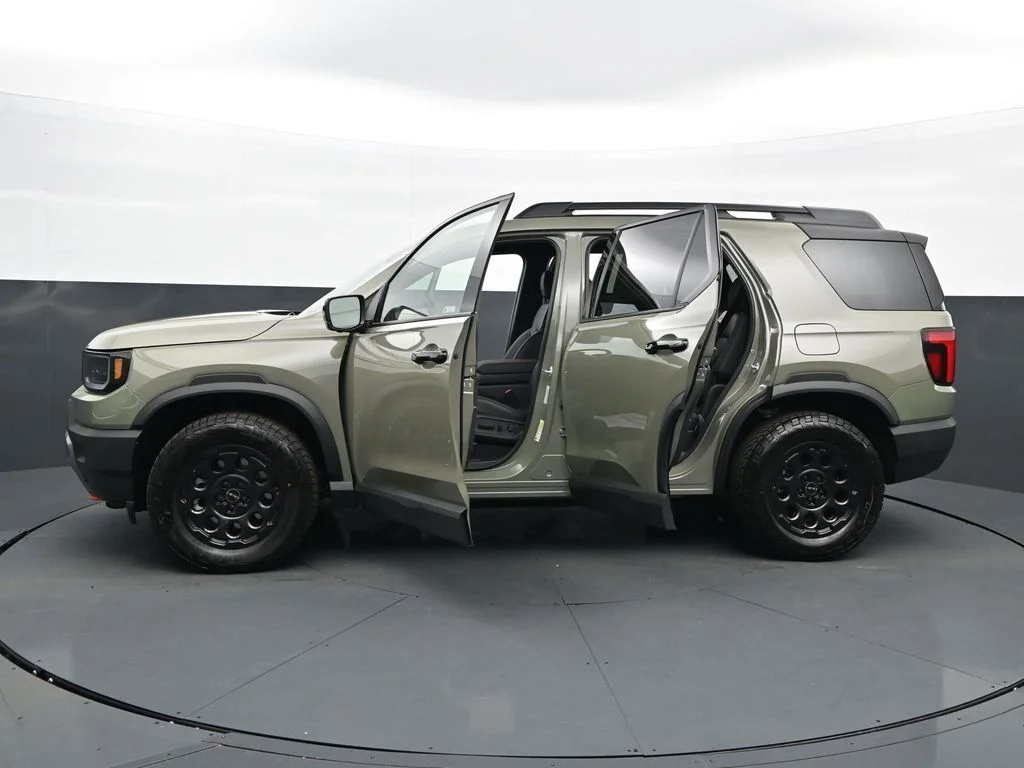 New 2026 Ash Green Metallic Honda TrailSport Elite Blackout image 34