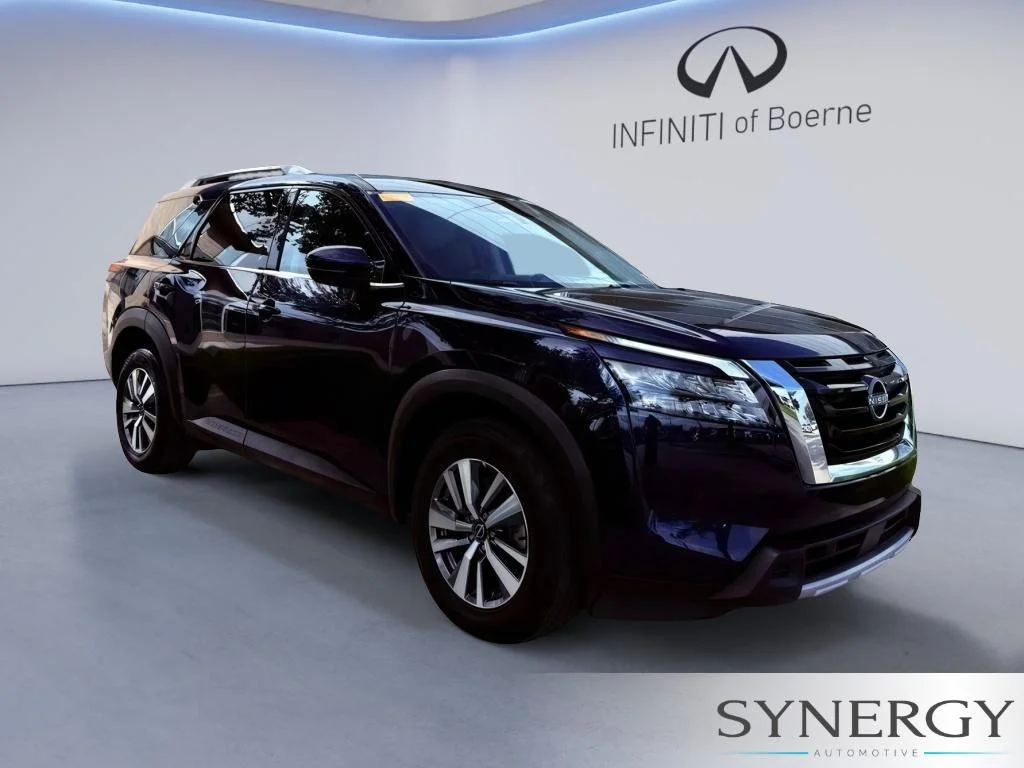 Used 2025 Deep Ocean Blue Pearl Nissan SL image 3