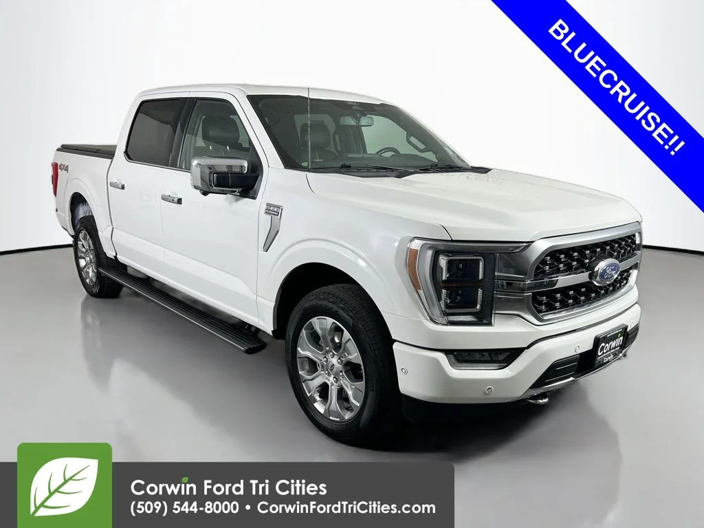 Certified Used 2022 Star White Ford Platinum image 1